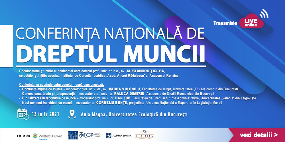 Conferinta Nationala de Dreptul Muncii