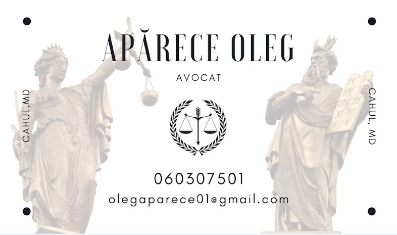 Avocat Aparece Oleg, Baroul Cahul