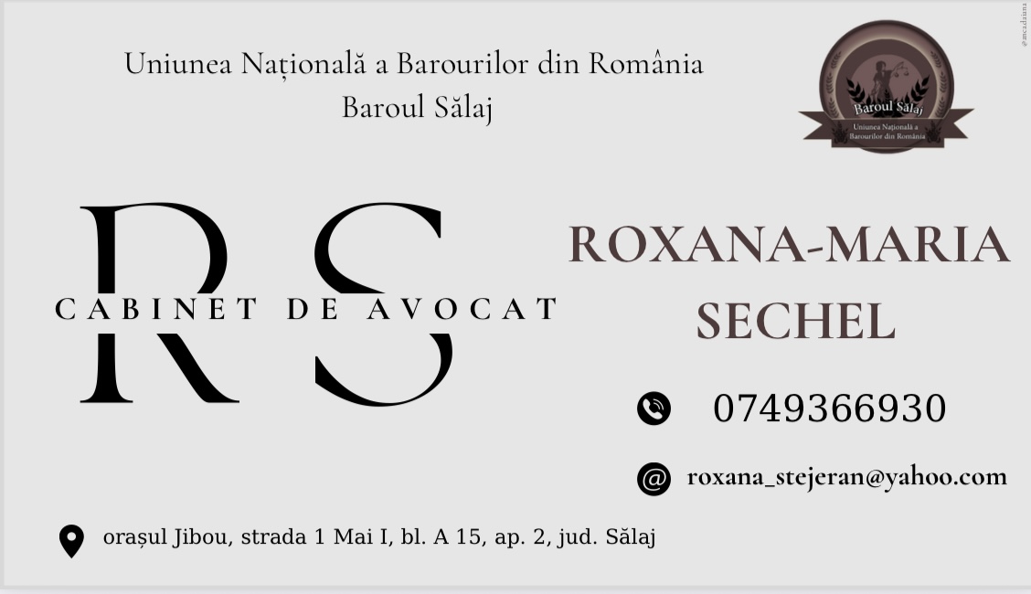 Avocat SECHEL Roxana Maria, Baroul Salaj